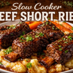 Slow Cooker Beef Short Ribs