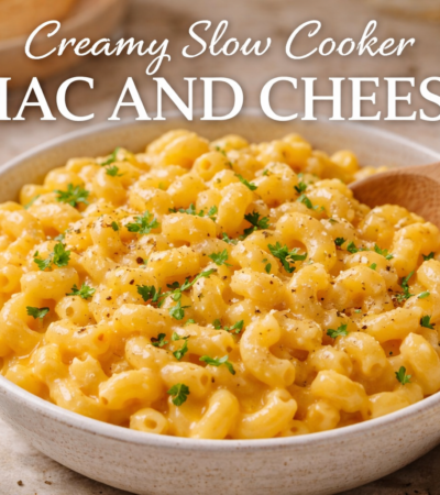 Creamy Slow Cooker Mac and Cheese