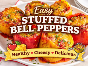 Slow Cooker Stuffed Peppers No Rice