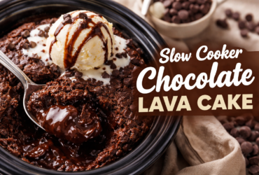 Slow Cooker Chocolate Lava Cake