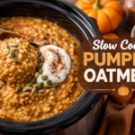 Slow Cooker Pumpkin Oatmeal