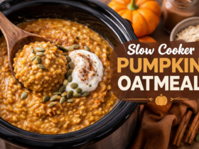 Slow Cooker Pumpkin Oatmeal