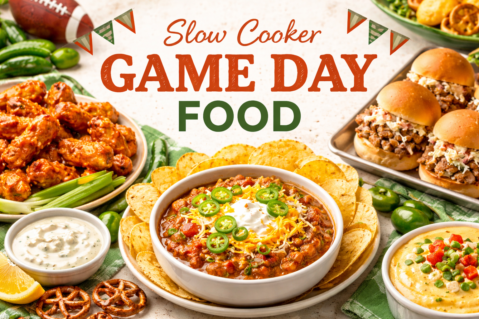 Slow Cooker Game Day Food