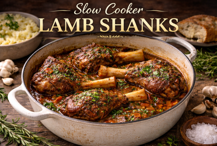 Slow Cooker Lamb Shanks