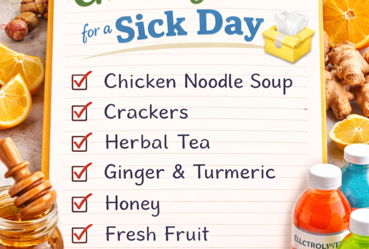 Grocery List for a Sick Day