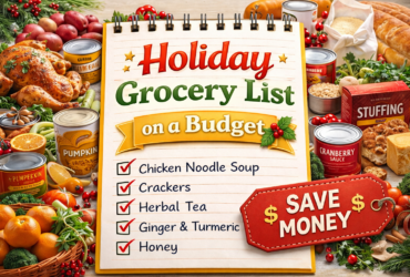 Holiday Grocery List on a Budget