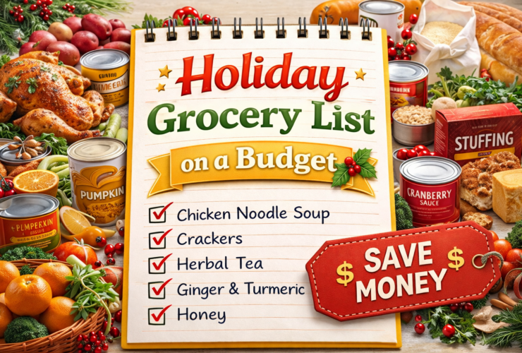 Holiday Grocery List on a Budget