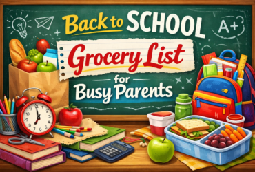 Back to School Grocery List for Busy Parents