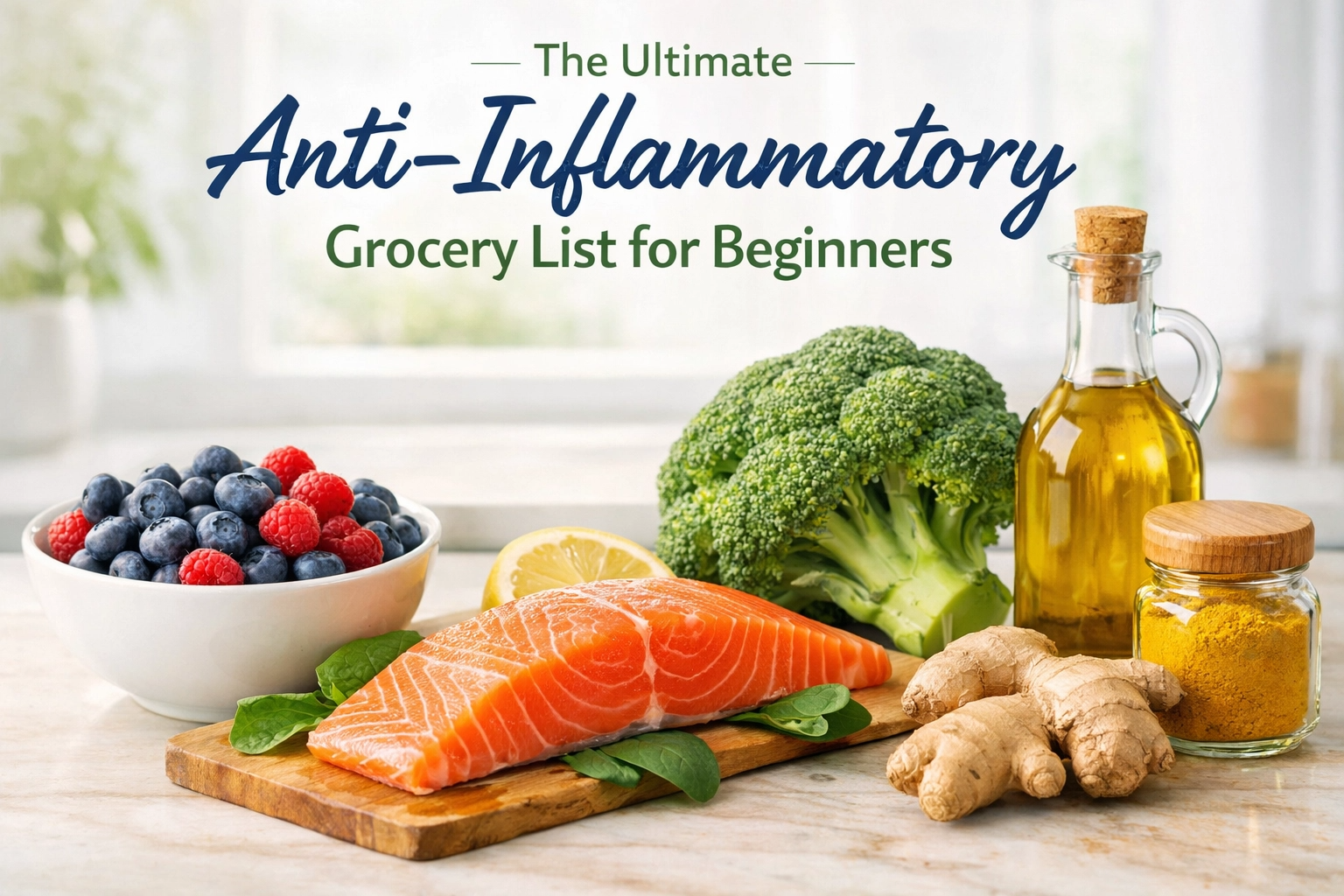 Anti-Inflammatory Grocery List for Beginners