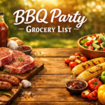 banner image Grocery List for a BBQ Party