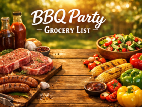 banner image Grocery List for a BBQ Party