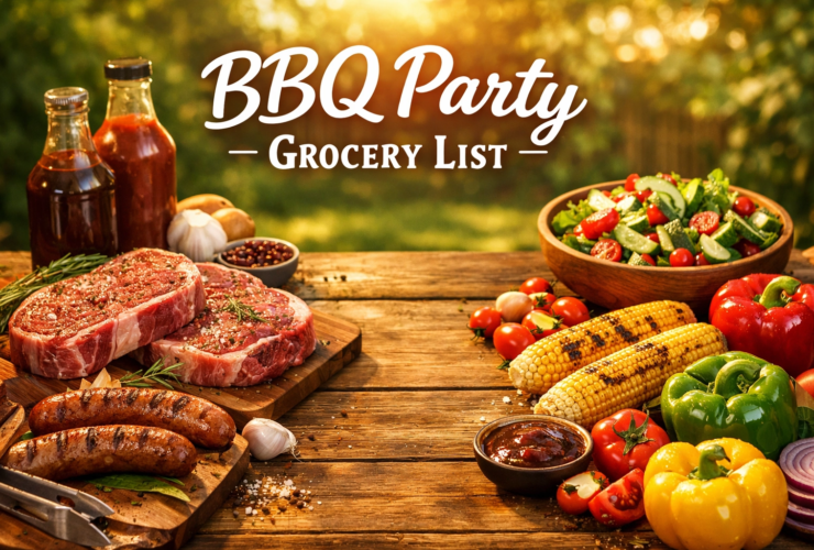 banner image Grocery List for a BBQ Party