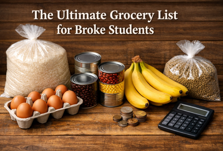 Grocery List for Broke Students