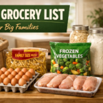 Bulk Grocery List for Big Families