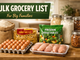 Bulk Grocery List for Big Families