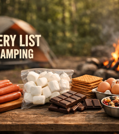Grocery List for a Camping Trip