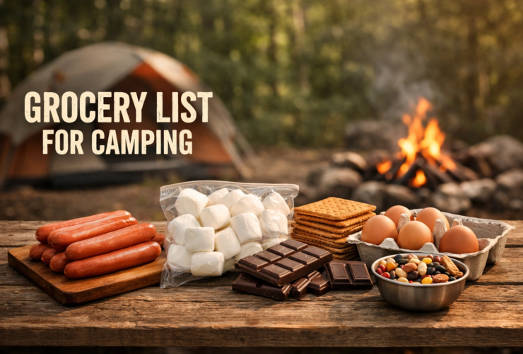 Grocery List for a Camping Trip