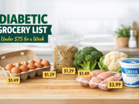 Diabetic Grocery List Under $75 for a Week