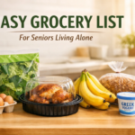 Easy Grocery List for Elderly Living Alone