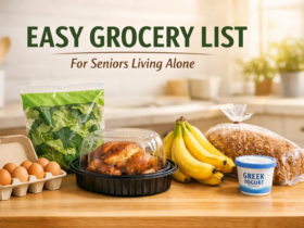 Easy Grocery List for Elderly Living Alone