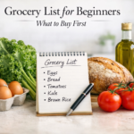 Grocery List for Beginners — What to Buy First