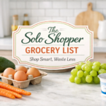 Grocery List for Someone Living Alone