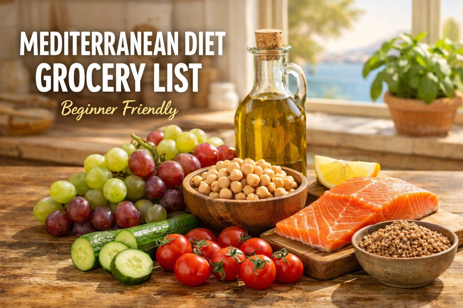 Mediterranean Diet Grocery List for Beginners