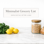 Minimalist Grocery List for Simple Eating