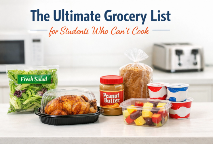 Grocery List for Students Who Can’t Cook