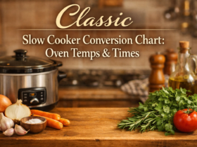 Slow Cooker Conversion Chart: Oven Temps & Times