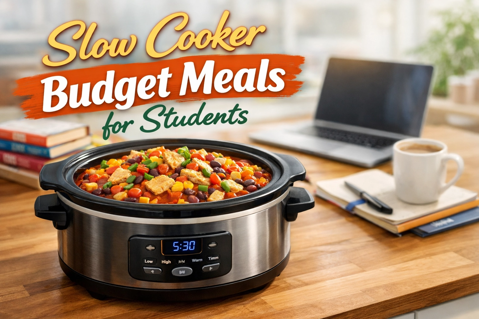 Slow Cooker Budget Meals Students