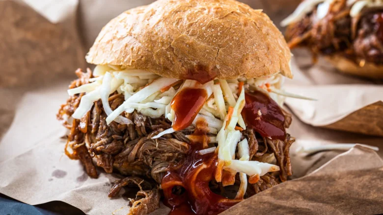 Slow Cooker Keto Pulled Pork with Cabbage Slaw