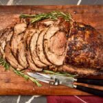 Slow Cooker Leg of Lamb with Rosemary and Garlic