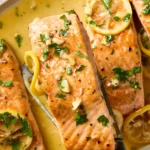 Slow Cooker Keto Salmon in Lemon Butter