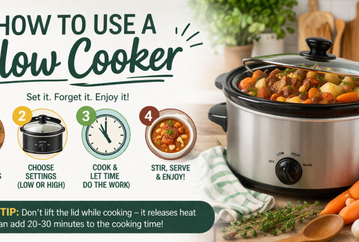 How to use a slow cooker