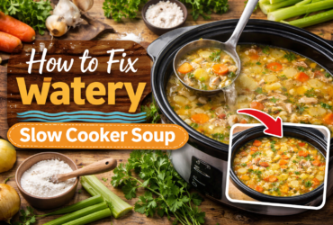 How to Fix Watery Slow Cooker Soup