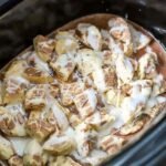 Slow Cooker Cinnamon Roll Casserole