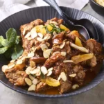 Slow Cooker Moroccan Lamb Tagine with Apricots