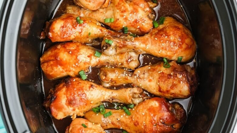 No-Prep Slow Cooker Chicken Legs