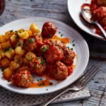 Slow Cooker Lamb Meatballs in Tomato Sauce