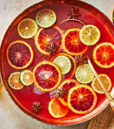 Slow Cooker Cranberry Orange Punch
