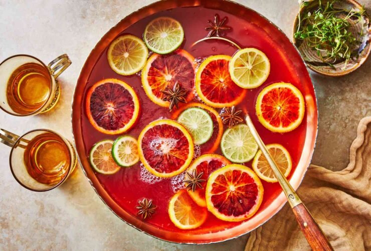 Slow Cooker Cranberry Orange Punch