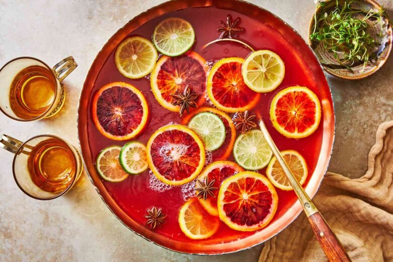 Slow Cooker Cranberry Orange Punch