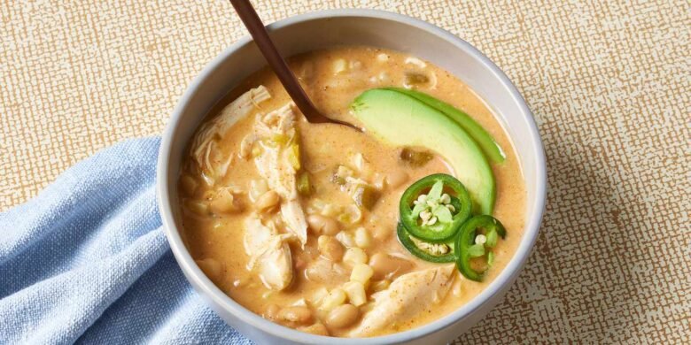 Slow Cooker White Chicken Chili