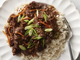 Slow Cooker Mongolian Beef