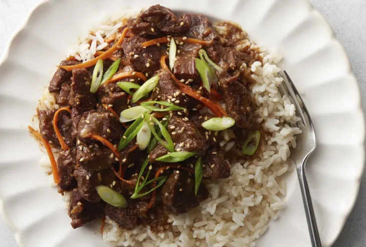 Slow Cooker Mongolian Beef