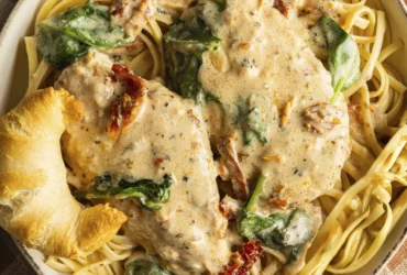 Slow Cooker Chicken Alfredo
