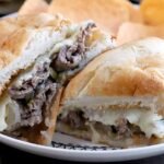 Slow Cooker Philly Cheesesteak Sandwiches