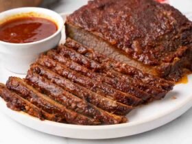 Slow Cooker Beef Brisket with BBQ Sauce