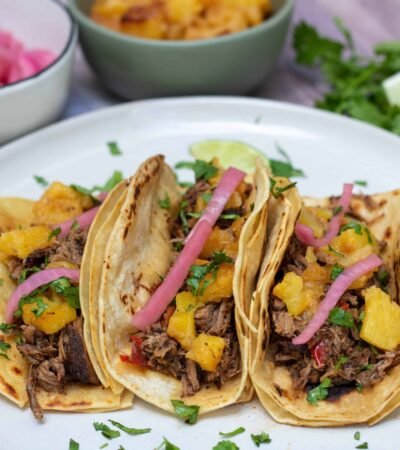 Slow Cooker Beef Tacos with Chipotle